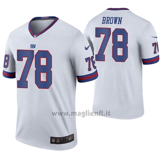 Maglia NFL Legend New York Giants Jamon Brown Bianco Color Rush